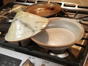 Tagine stovetop or over safe pot
