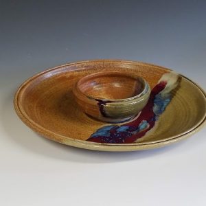 Stoneware Chip and dip for Beautiful Hors d"oeuvres