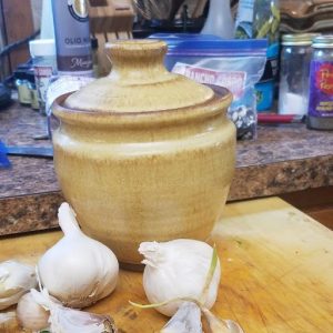 ceramic garlic jar for freshness and long life